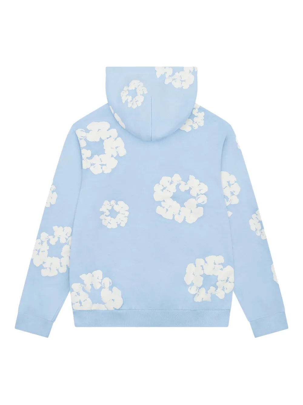 light blue denmin hoodie