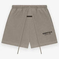 Dark oat shorts