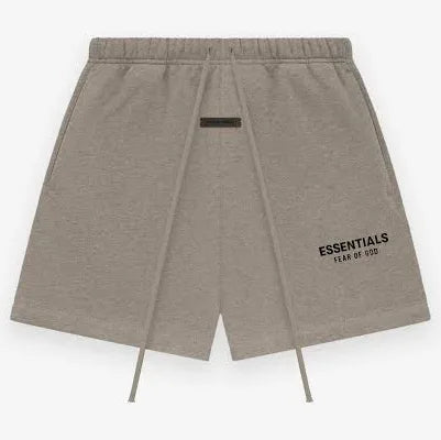 Dark oat shorts