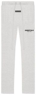 Light oat uncuffed ess pants