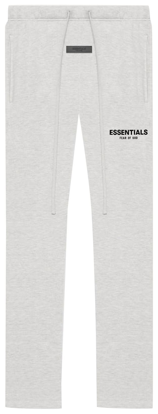 Light oat uncuffed ess pants