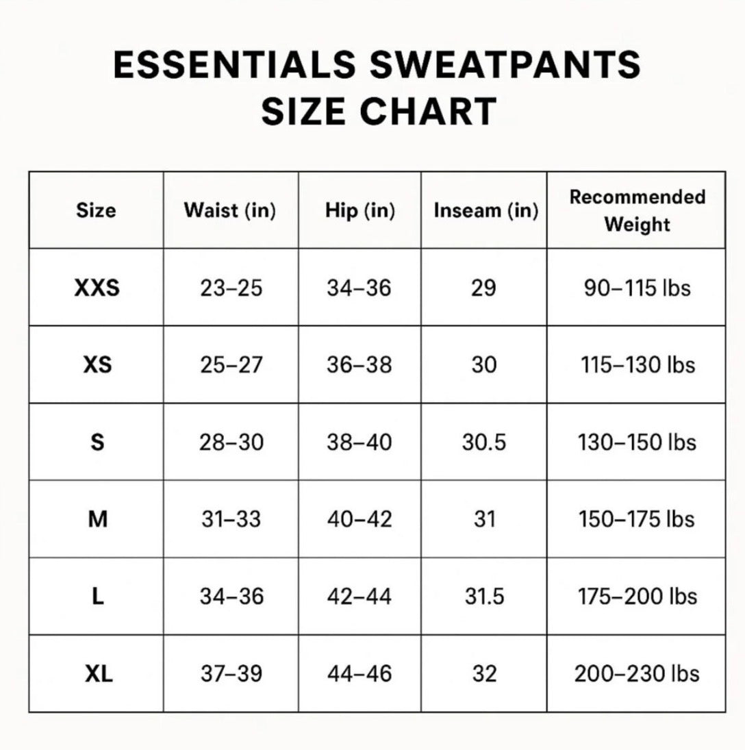 LIGHT OATMEAL CUFFED SWEATS