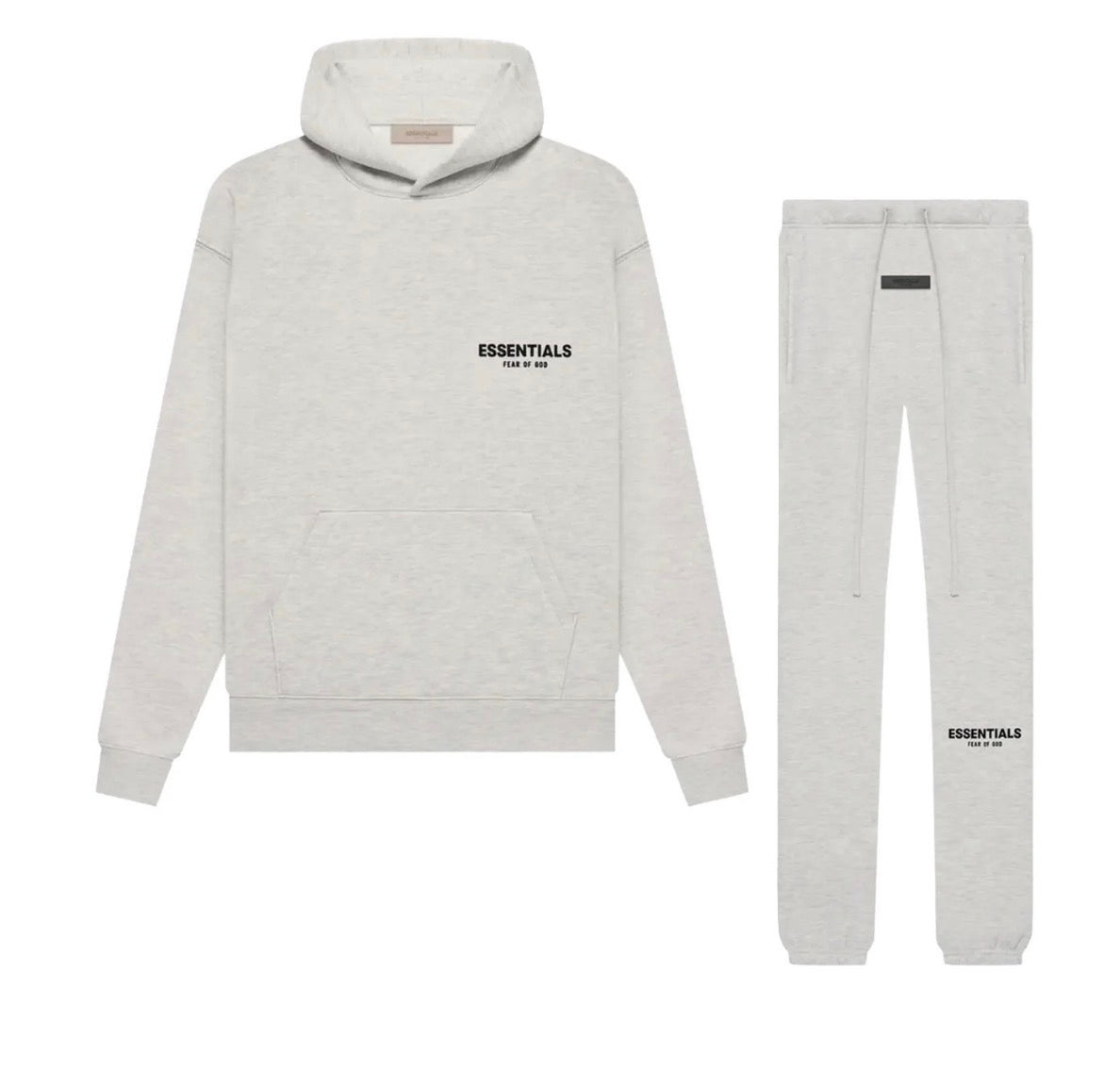 LIGHT OATMEAL CUFFED SET