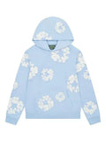 light blue denmin hoodie