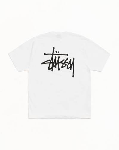 Stussy white tee